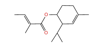 cis-Piperityl (E)-2-methyl-2-butenoate